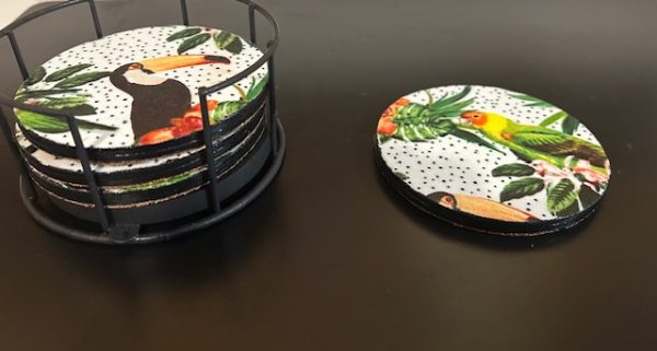 Tropical Birds Coasters